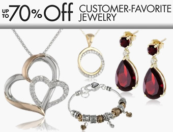 Up to 70% off Customer-Favorite Jewelry at Amazon.com