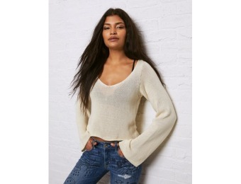 50% off Don't Ask Why Bell Sleeve Sweater