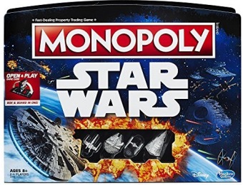 55% off Monopoly Game: Star Wars Edition