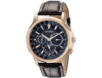 $244 off Citizen Eco-Drive Men's Calendrier Leather Watch