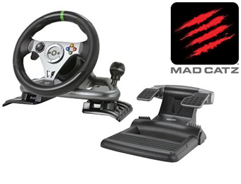 50% off Madcatz Xbox 360 Wireless Racing Wheel