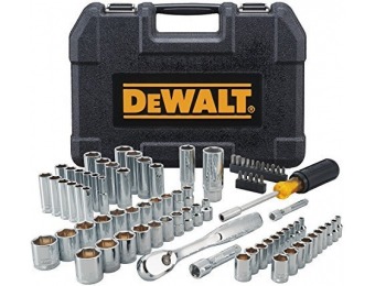 33% off DEWALT DWMT81531 84Pc Mechanics Tool Set