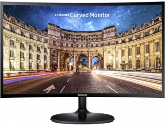 $80 off Samsung 390 Series 24" LED Curved FHD FreeSync Monitor