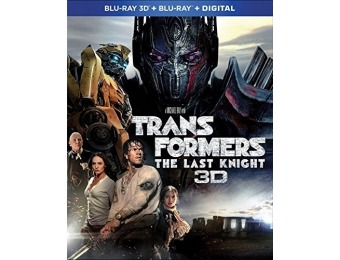 74% off Transformers: The Last Knight Blu-ray