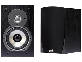 76% off Polk Audio Monitor 35B Compact Bookshelf Speakers Pair