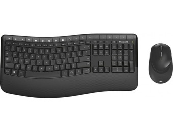43% off Microsoft Wireless Comfort Desktop 5050 Keyboard and Mouse