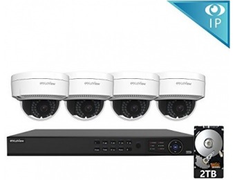 $239 off LaView 1080P IP 8 Ch Security System w/ 2TB HDD