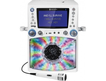 $55 off Singing Machine CD+G Bluetooth Karaoke System