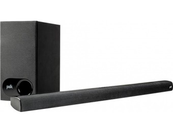 $70 off Polk Audio 2.1-Ch Soundbar System w/ Wireless Subwoofer