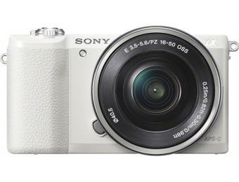 $250 off Sony Alpha a5100 Mirrorless Camera with 16-50mm Lens