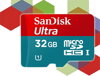 69% off SanDisk Pixtor 32GB microSDHC Class 10 Memory Card