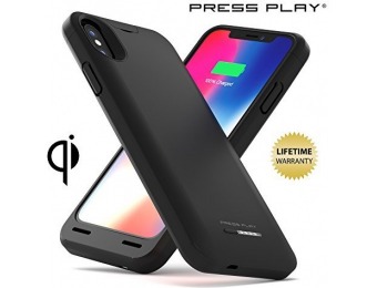 65% off iPhone X Battery Case with Qi Wireless Charging