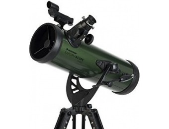 $105 off Celestron ExploraScope 22103 114AZ Reflector Telescope