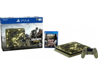$50 off Sony PS4 1TB Limited Edition Call of Duty: WWII Console Bundle