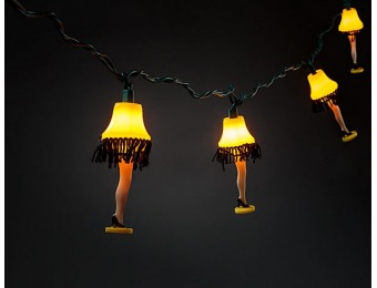80% off Christmas Story Leg Lamp String Lights