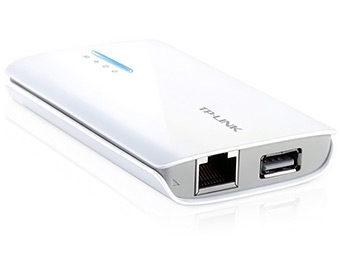 $45 off TP-Link Portable Battery 3G/4G Wireless Router TL-MR3040
