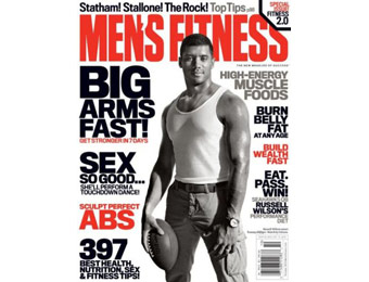 $35 off Men's Fitness Magazine Subscription, $4.99 / 10 Issues