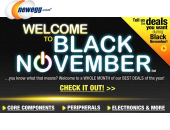 Newegg Black November Deals - Best Newegg Deals of the Year
