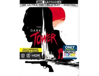43% off The Dark Tower (4K Ultra HD Blu-ray) SteelBook