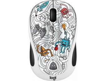 50% off Logitech M325c Doodle Collection Wireless Optical Mouse