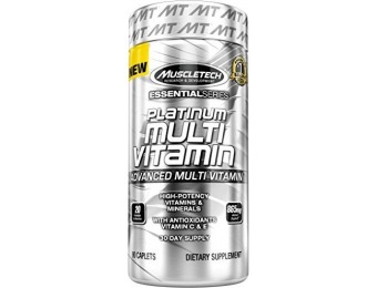 57% off MuscleTech Multivitamin for Adults, 90 caplets
