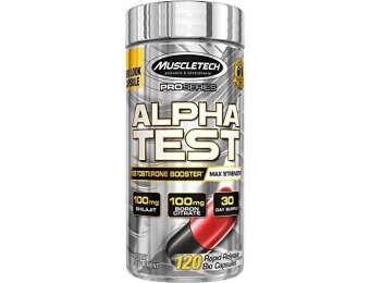 85% off MuscleTech Pro AlphaTest Max-Strength Testosterone Booster