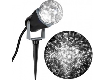 85% off White LED Kaleidoscope Christmas Outdoor Projector