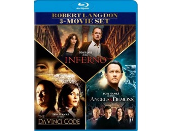 40% off Angels and Demons/The Da Vinci Code/Inferno (Blu-ray)