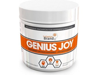 30% off Genius Joy - Serotonin Mood Booster for Anxiety Relief