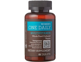 22% off Amazon Elements Women's One Daily Multivitamin