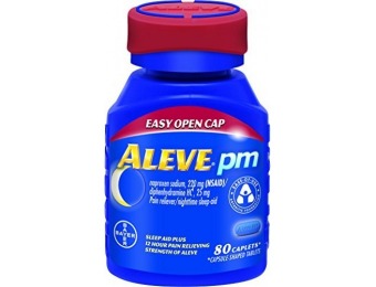 47% off Aleve PM Caplets with Easy Open Arthritis Cap