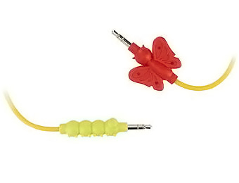 50% off Griffin Technology KaZoo 3' Caterpillar/Butterfly Auxiliary Cable