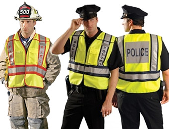 34% off Police, Fire or EMS Public Safety Vests