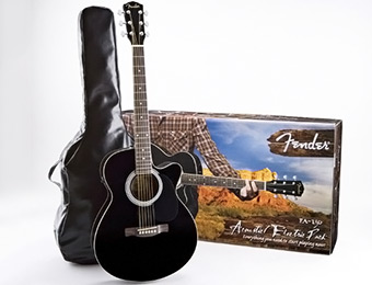 $210 off Fender FA-130 Acoustic-Electric Guitar Pack