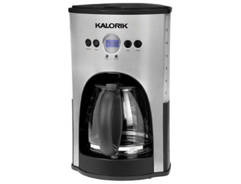 $85 off Kalorik Programmable 12 Cup Coffee Maker