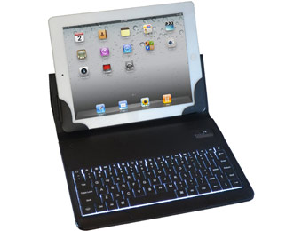 $65 off Aduro LUMENA LOPRO Backlit iPad Keyboard Case
