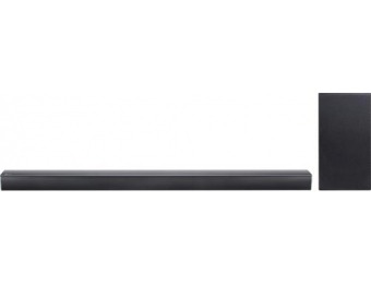 $150 off LG 2.1-Ch Hi-Res Soundbar System w/ Wireless Subwoofer