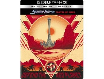 50% off Starship Troopers: Traitor of Mars [SteelBook] 4K Blu-ray