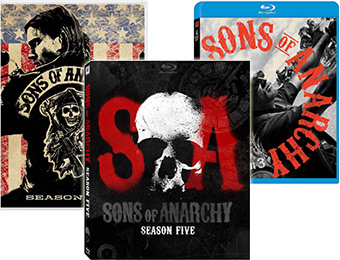 61% to 69% off Sons of Anarchy on DVD or Blu-ray