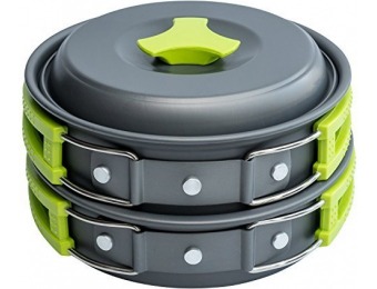 77% off MallowMe 1 Liter 10 Pc Camping Cookware Mess Kit