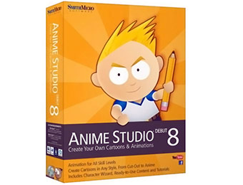 Anime Studio Debut 8 Software - Free after $40 rebate
