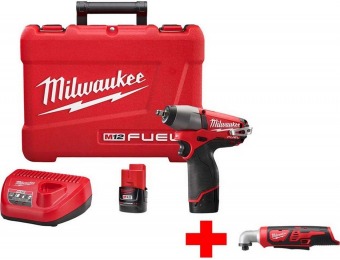 $99 off Milwaukee M12 Fuel Cordless Brushless Impact Wrench Kit