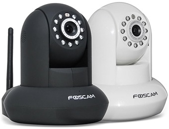 $100 off Foscam FI8910W Pan/Tilt Wireless Infrared IP Camera