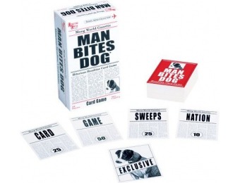62% off Man Bites Dog - Hilarious Headline Building Game