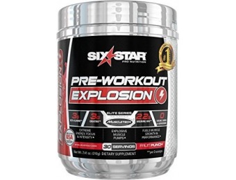72% off Six Star Explosion Pre Workout Explosion