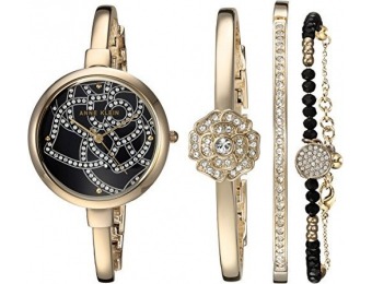 66% off Anne Klein Women's Swarovski Watch and Bracelet Set