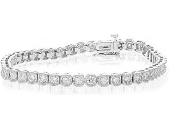 $1,950 off 2 cttw AGS Certified I1-I2 Diamond Bracelet