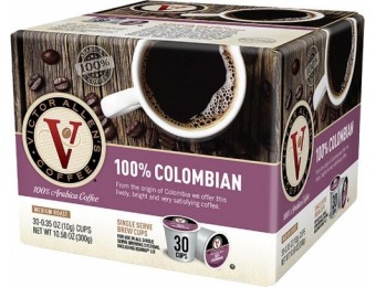50% off Victor Allen's 100% Colombian K-Cups (30-Pack)