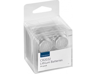 76% off Insignia CR2032 Batteries (24-Pack)