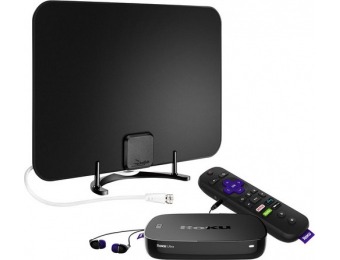 $40 off Roku Ultra Streaming Media Player & Ultra Thin HDTV Antenna